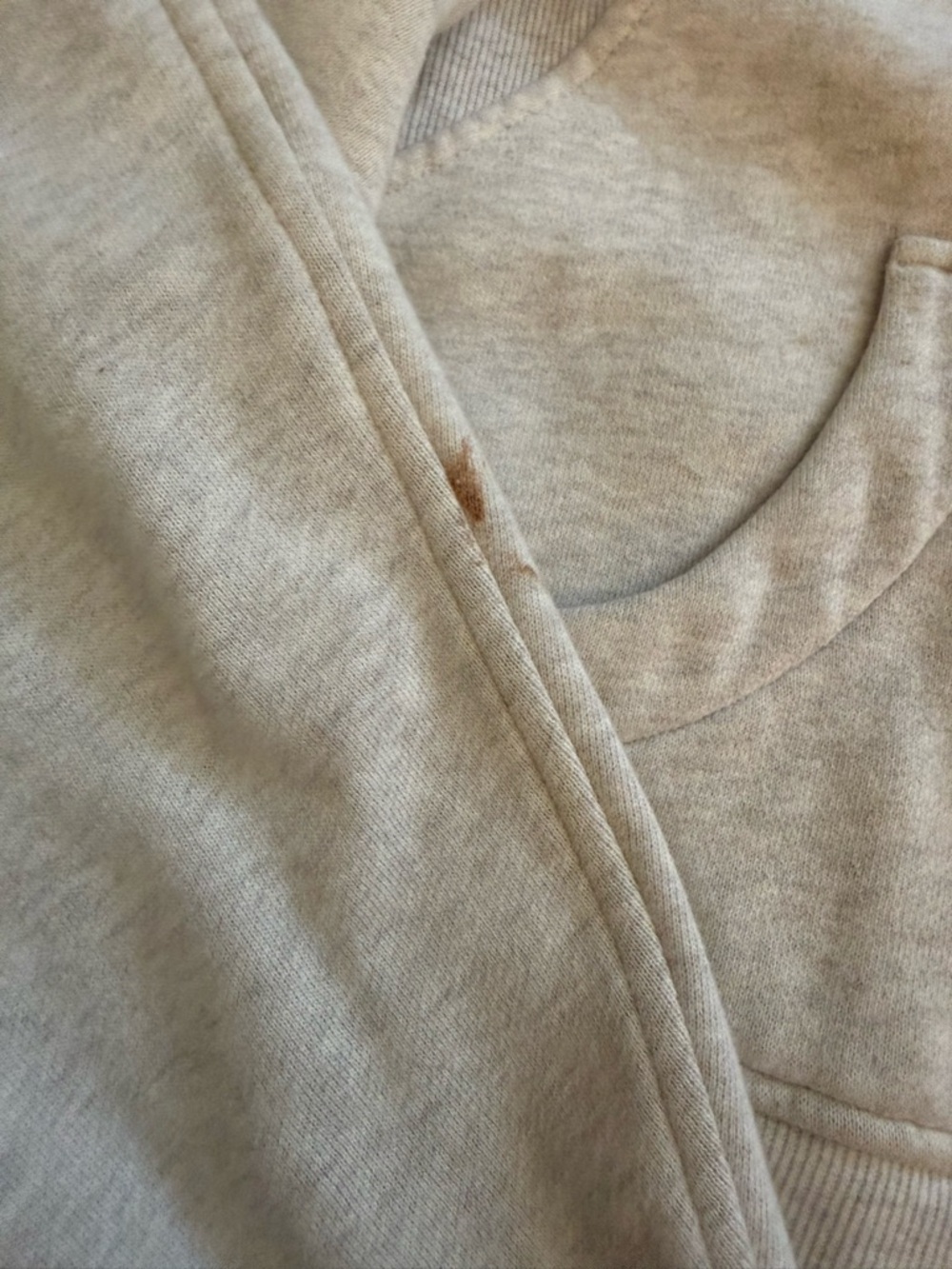 lululemon athletica Oatmeal Heather Full-Zip Hoodie - Picture 3 of 4